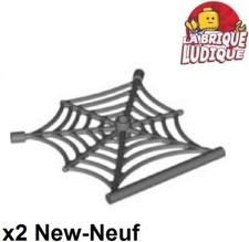 Lego 2x Spinnennetz Flach