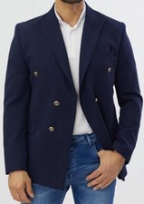 Designer Blau Zweireiher