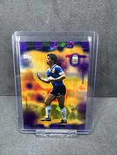 Diego Maradona /15 Topps Focus Argentina Purple Gold Stars Parallel