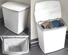 Wäschekorb Wäschebox Wäschetruhe mit Deckel faltbar Wäschesammler Wäschetonne