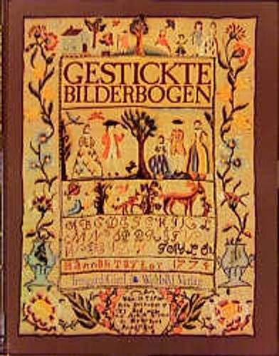 Gestickte bilderbogen alte - gestickte,