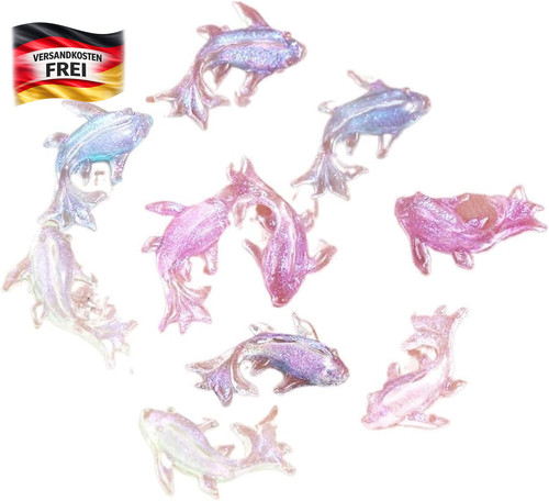 Mini goldfisch figuren set 100 - figuren,