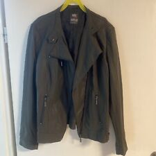 TCM Lederjacke Gr. 40 M Bikerjacke braun