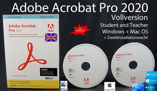 Adobe acrobat pro - acrobat, 2020