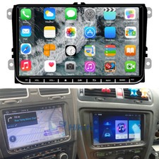 9" 2 DIN Autoradio Android GPS Navi RDS für VW GOLF 5 6 Passat Touran Tiguan EOS