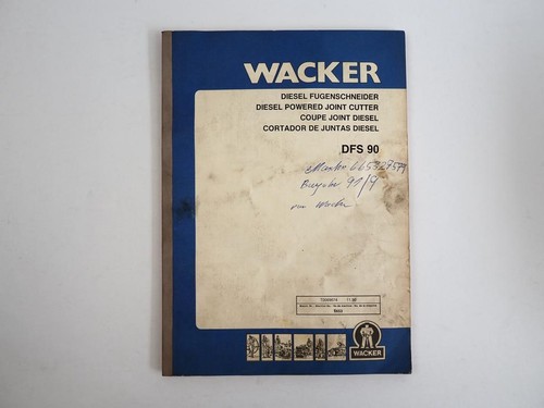 Wacker dfs90 - wacker,