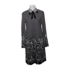 Ana Alcazar, Kleid, Größe: 40, Knielanges Kleid Ana Alcazar, Schwarz/Weiß #GzD