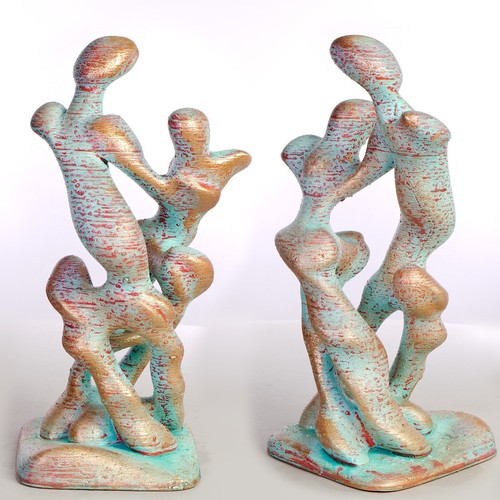 Paso doble skulptur unikat - doble,