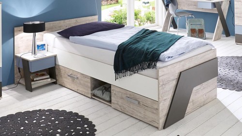 Jugendbett nona 90x200 - nona, mit