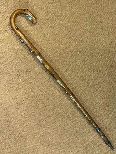 Vintage rustikaler gehstock - vintage,