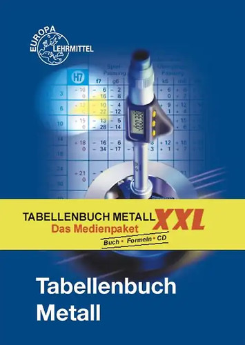 Tabellenbuch metall xxl - metall,