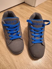 Schuhe mit abnehmbaren Rollen - Original Heelys Sneaker grau blau Gr. 36,5