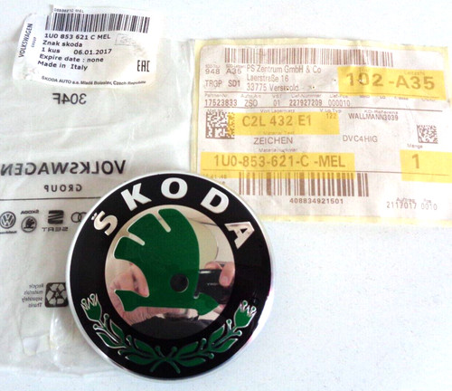 Skoda original emblem - emblem, logo
