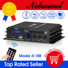 HIFI 2.1 Kanal Digitaler Verstärker mit Bluetooth Empfänger Heim/Auto/Marine Amp