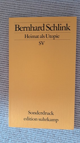 Heimat als utopie - |, bernhard