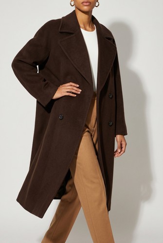 Max mara damen mantel braun - max,