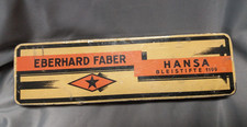 Blechdose Eberhard Faber HANSA Bleistifte 1199 Bleistiftschachtel mit 11 Stiften