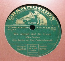 OTTO REUTTER Wie reizend sind