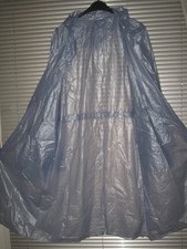 PVC Damen Regenmantel Kapuze