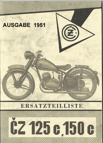 Ersatzteil liste 125 - cz,