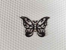 10 x Stanzteile Kartenschmuck Kartenaufleger Schmetterling Scrapbooking Basteln