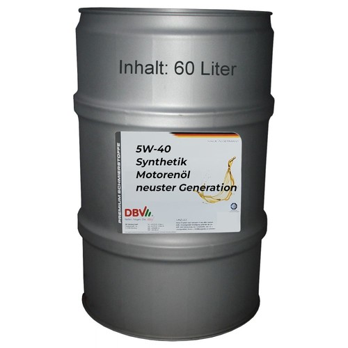 Dbv synthetik motorenöl - 5w/40, dbv-synthetik-motorenöl