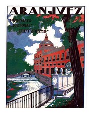 Vintage Aranjuez Reiseplakat