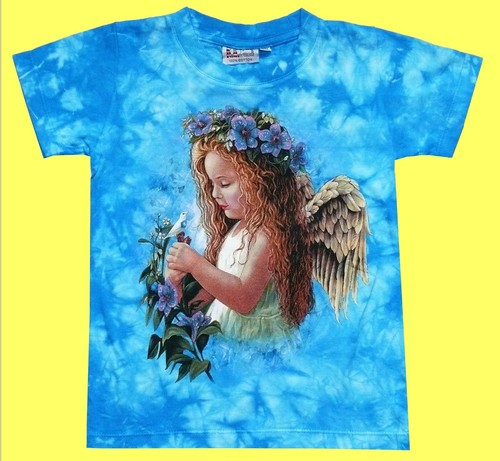 Shirt blumen elfe engel - t-shirt,