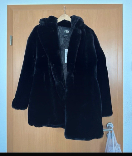 Zara damen kunstpelz mantel - damen,