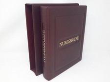 PHILSWISS Ringbinder/KA weinrot NUMISBRIEFE gebraucht,neuwertig (Z3451)