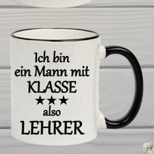 Becher Tasse Druck eine Frau