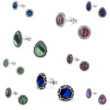 925 Silber Damen Abalone