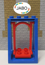 ( Q 8 ) LEGO Duplo Schaukel blau Spielplatz Haus Bauernhof
