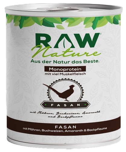 Raw nature nassfutter - raw, fasan