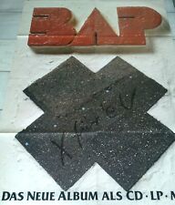 BAP  1991  PROMO - orig. Promo Poster - Album Plakat - 168x118 cm F/U
