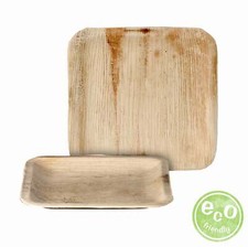 Palmblatt Geschirr Teller