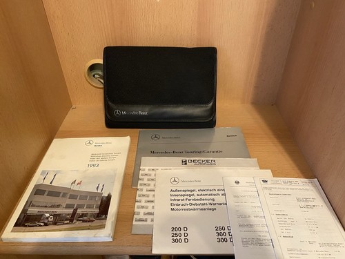 Bordmappe mercedes 124 - bordmappe, w