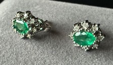 Echte Brillant Smaragd