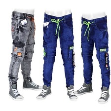 Jungen Cargohose Jogger Jeans