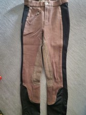 Reithose Gr. 140, Equilibre,  Braun,  Mädchen 