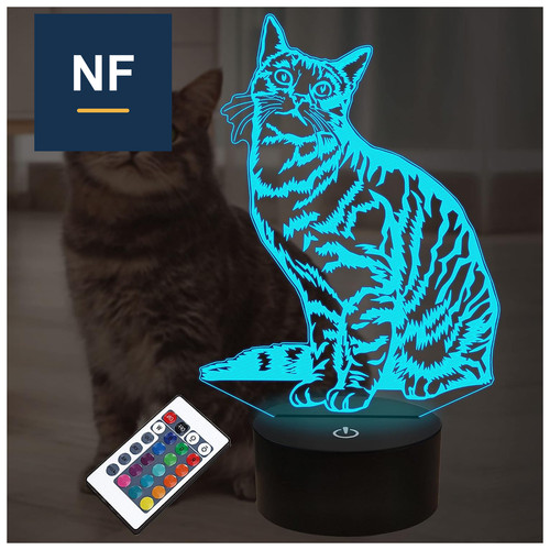 Illusion led cat - led, lampe