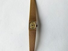 Glashütte Damenuhr vergoldet