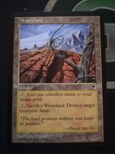 Wasteland/ Tempest/ EX, Eng. Mtg.
