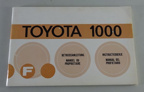 Betriebsanleitung toyota - betriebsanleitung,