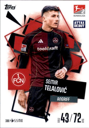 Match attax bundesliga 26 - bundesliga, 25/26