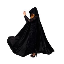 Umhang mit Kapuze Satin Cape