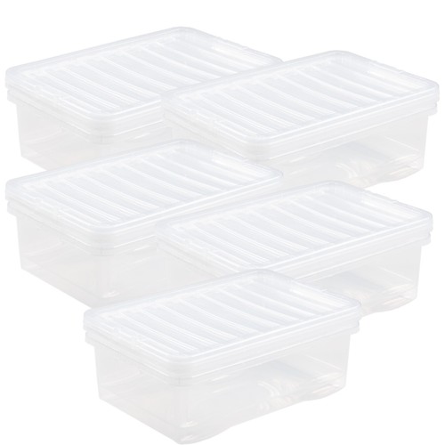 32l klar kunststoff - 5x,