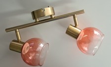 Spotlampe  pink  2 Flammig E14