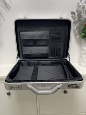 ALUMAXX Aktenkoffer MERCATO Attachékoffer Laptopkoffer mit Zahlenschloss silber