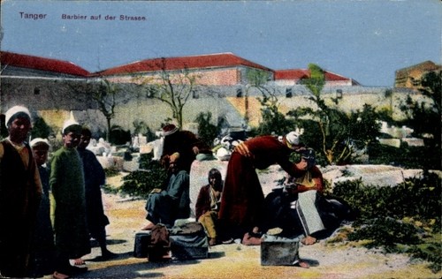 Tanger marokko barbier auf - tanger,